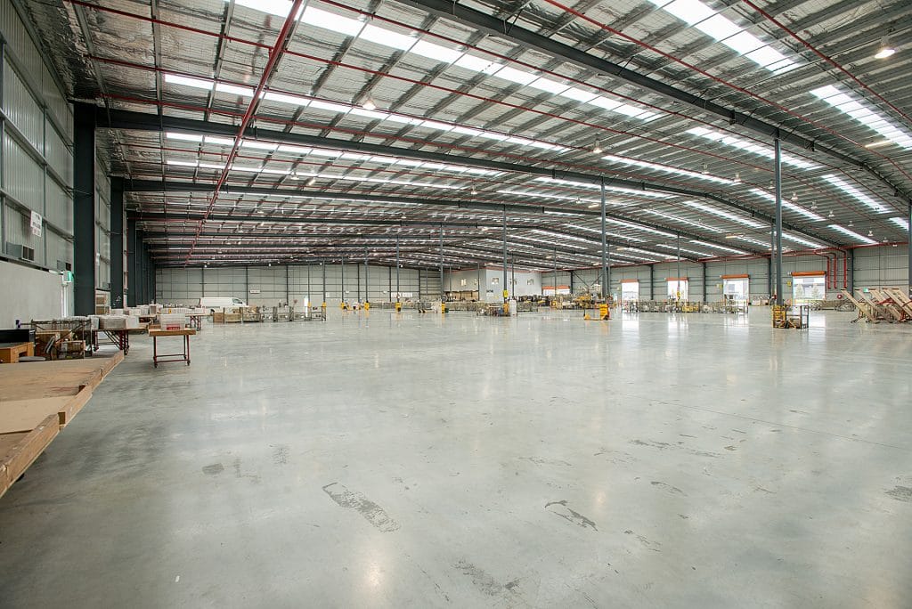 Inside Australia Post Derrimut warehouse